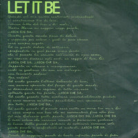 The Beatles : Let It Be (7", Single, M/Print)