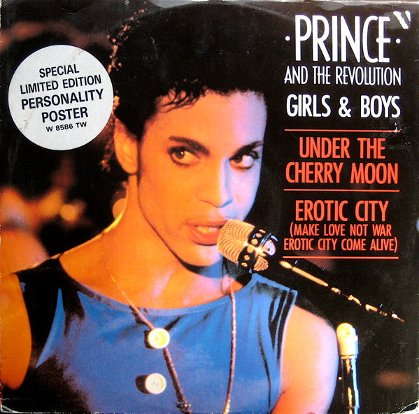 Prince And The Revolution : Girls & Boys (12", Ltd, Pos)