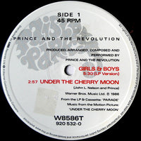 Prince And The Revolution : Girls & Boys (12", Ltd, Pos)