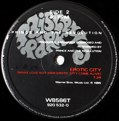 Prince And The Revolution : Girls & Boys (12", Ltd, Pos)