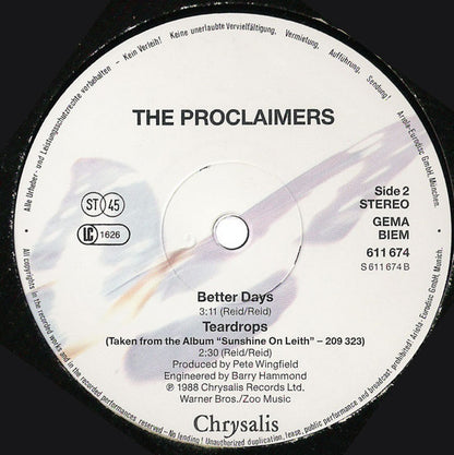 The Proclaimers : I'm Gonna Be (500 Miles) (12")