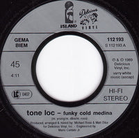 Tone Loc : Funky Cold Medina (7", Single)