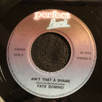 Fats Domino : Blueberry Hill / Ain't That A Shame (7", Single)