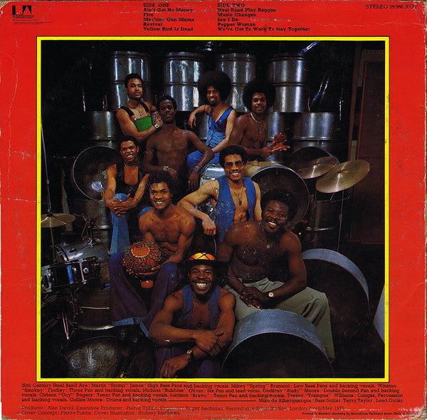 20th Century Steel Band : Yellow Bird Is Dead (LP, Album)