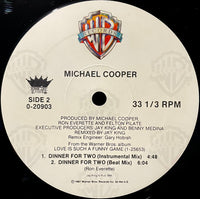 Michael Cooper : Dinner For Two (12", Maxi)