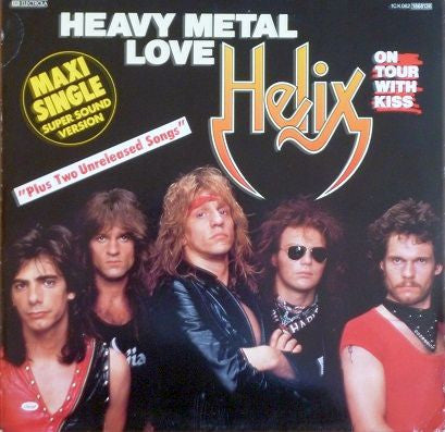 Helix (3) : Heavy Metal Love (12", Maxi)