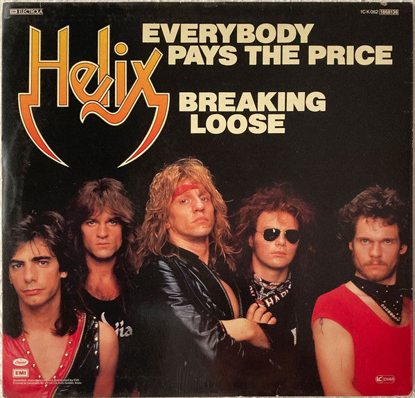 Helix (3) : Heavy Metal Love (12", Maxi)