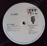 Jill Rabbit : Je T'Aime / Sexual Identity (12")