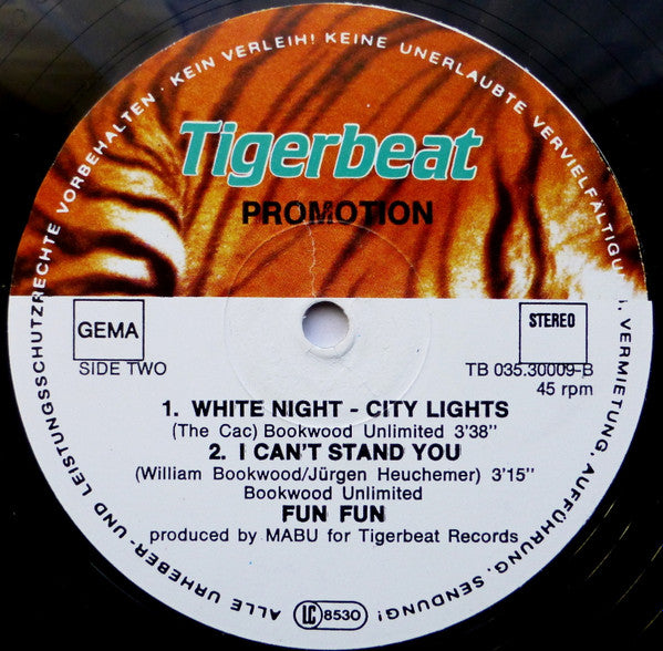 Fun Fun (2) : La Bamba (12", Promo)
