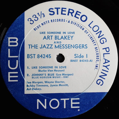 Art Blakey And The Jazz Messengers* : Like Someone In Love (LP, Album)