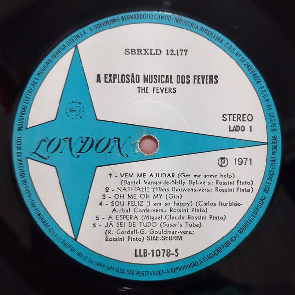 The Fevers : A Explosão Musical Dos Fevers (LP)