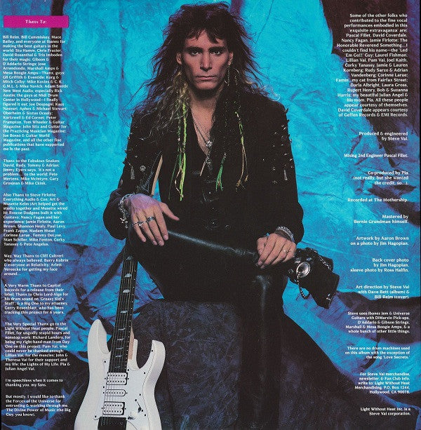 Steve Vai : Passion And Warfare (LP, Album)