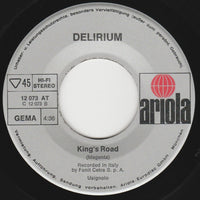 Delirium (5) : Jesahel / King's Road (7", Single)