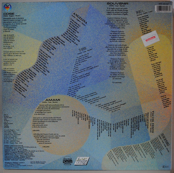 Matia Bazar : Melanchólia (LP, Album)