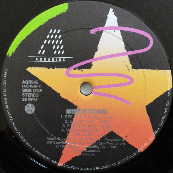 Mindstorm (5) : Mindstorm (LP, Album)