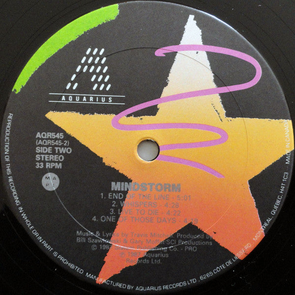 Mindstorm (5) : Mindstorm (LP, Album)