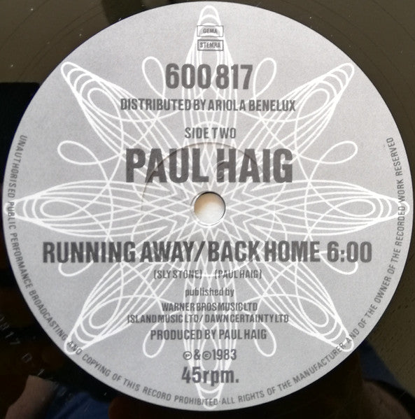 Paul Haig : Heaven Sent (12")
