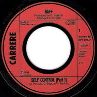 RAF (5) : Self Control (7", Single)