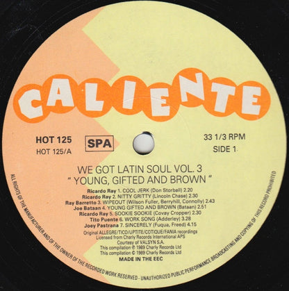 Various : We Got Latin Soul Vol. 3 “Young, Gifted And Brown” (LP, Comp)