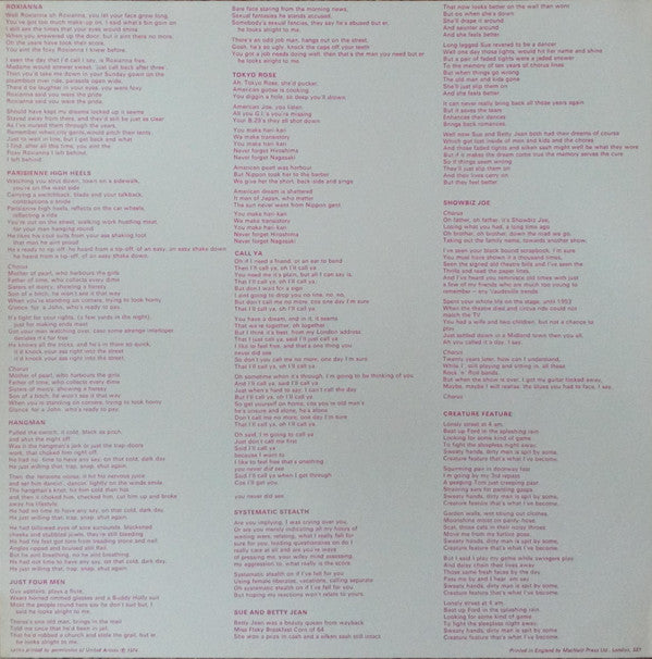 Chapman-Whitney : Streetwalkers (LP, Album)