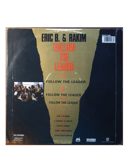 Eric B. & Rakim : Follow The Leader (12", Single)