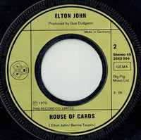 Elton John : Someone Saved My Life Tonight (7", Single)