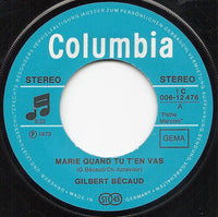 Gilbert Bécaud : Marie Quand Tu T'en Vas / L'Indien (7")