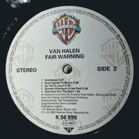 Van Halen : Fair Warning (LP, Album, RE)