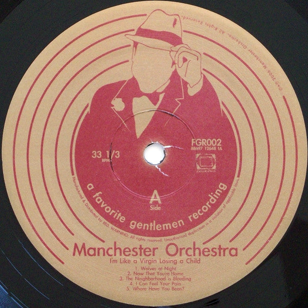Manchester Orchestra : I'm Like A Virgin Losing A Child (LP, Album)