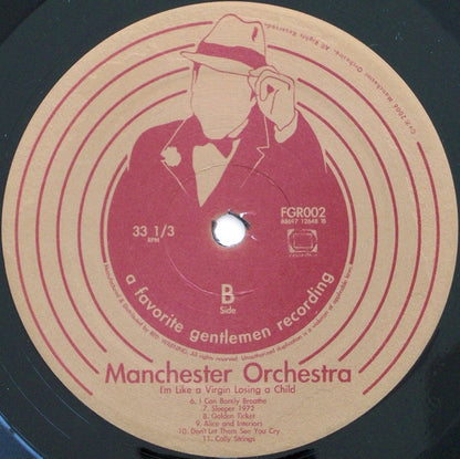 Manchester Orchestra : I'm Like A Virgin Losing A Child (LP, Album)