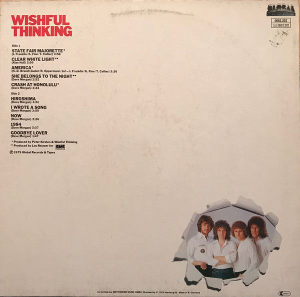 Wishful Thinking : Wishful Thinking (LP, Comp)