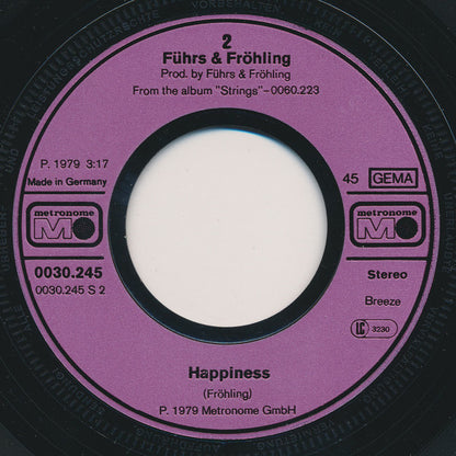 Führs* & Fröhling* : Roundabout (7")