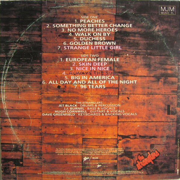 The Stranglers : Greatest Hits 1977-1990 (LP, Comp)