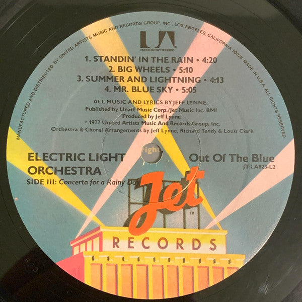 Electric Light Orchestra : Out Of The Blue (2xLP, Album)