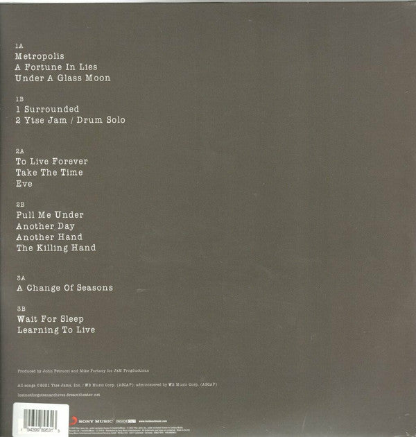 Dream Theater : Live In NYC - 1993 (3xLP, Album, Lil + 2xCD, Album + Ltd, RE, RM)