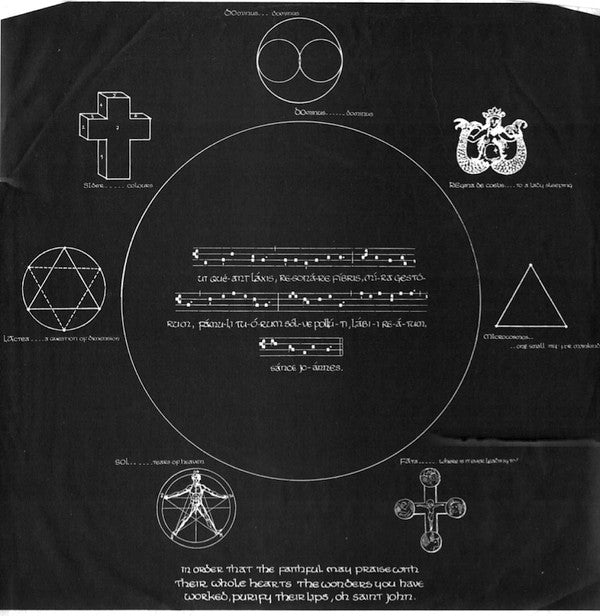 Chris Evans* - David Hanselmann : Symbols Of The Seven Sacred Sounds (LP, Album)