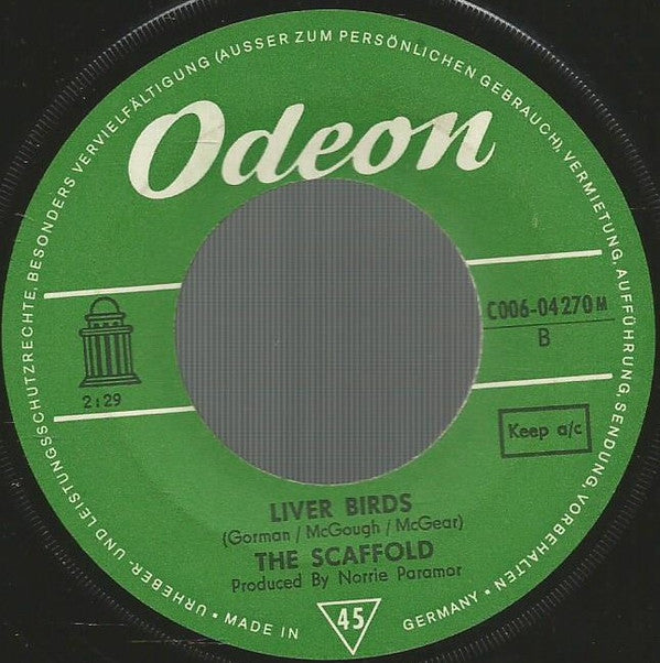 Scaffold : Gin Gan Goolie / Liver Birds (7", Single)