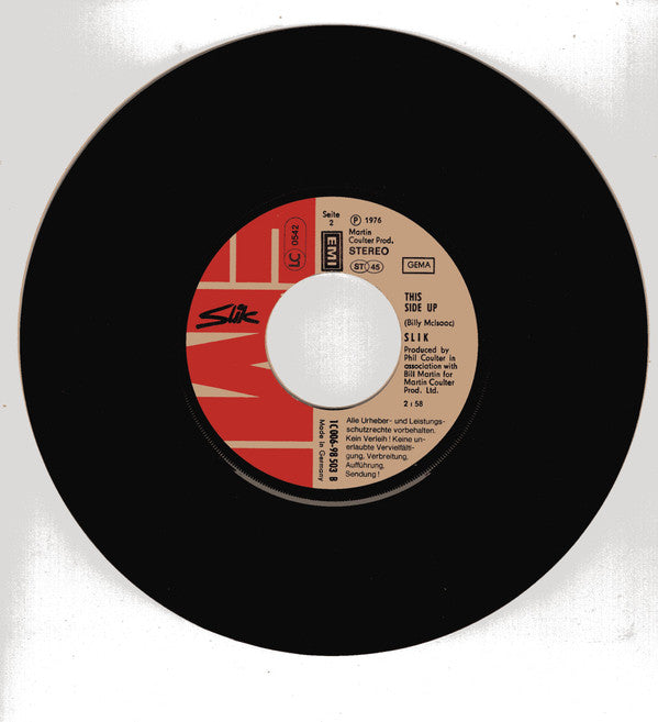 Slik : Don't Take Your Love Away (7", Single)