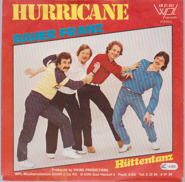 Hurricane (36) : Bauer Franz (7", Single)