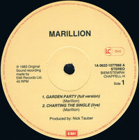 Marillion : Garden Party (The Great Cucumber Massacre) (12", Single)