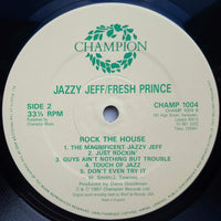 DJ Jazzy Jeff & The Fresh Prince : Rock The House (LP, Album)