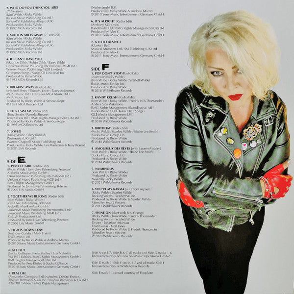 Kim Wilde : Pop Don't Stop - Greatest Hits (3xLP, Comp, Dlx, Whi)