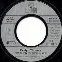 Evelyn Thomas : High Energy (7", Single)