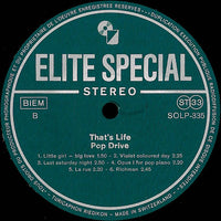 Pop Drive Ltd. : That's Life (LP, Album)
