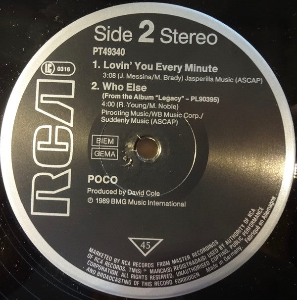 Poco (3) : Call It Love (12", Maxi)