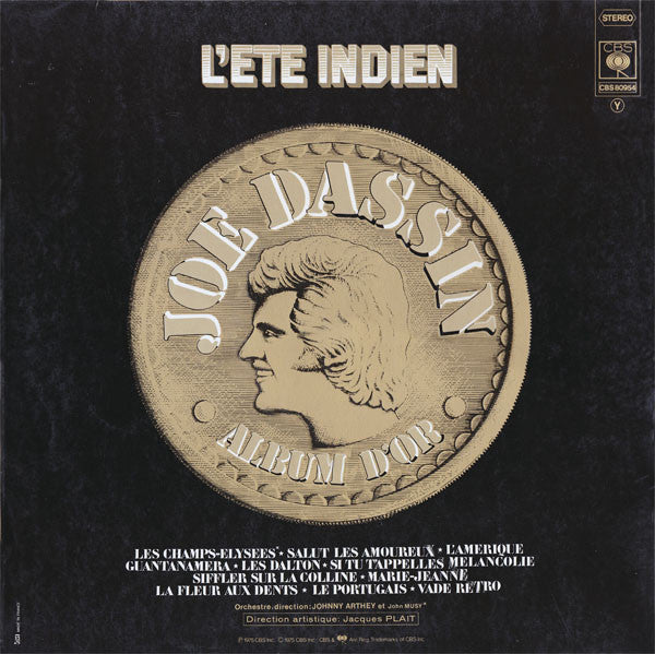 Joe Dassin : L'Eté Indien : Album D'Or (LP, Comp, Gat)