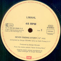 Limahl : The NeverEnding Story (Special 12" Mix) (12", Single)