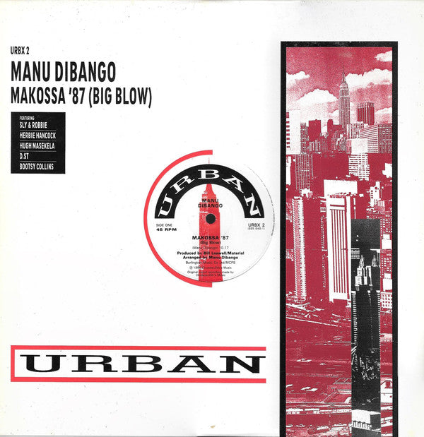 Manu Dibango : Makossa '87 (Big Blow) (12")
