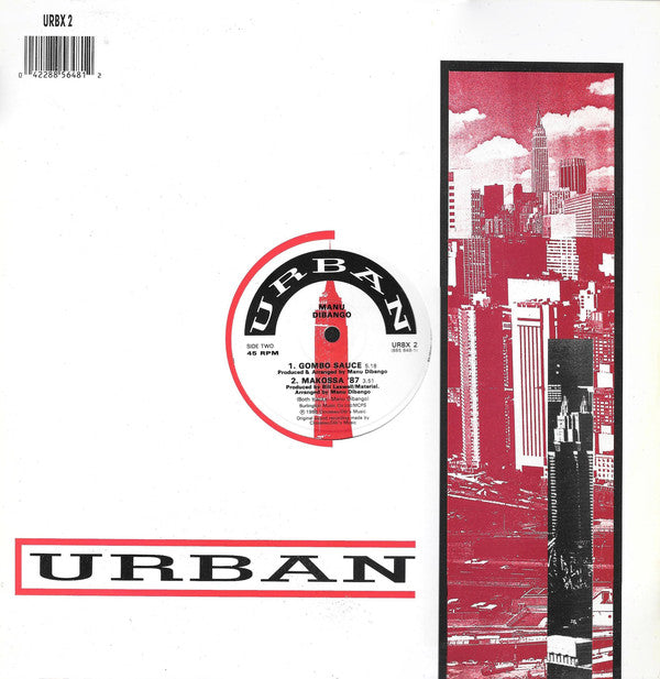 Manu Dibango : Makossa '87 (Big Blow) (12")