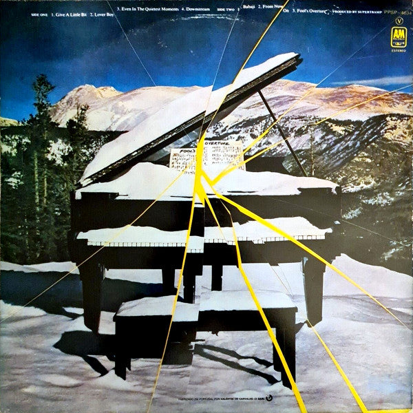 Supertramp : Even In The Quietest Moments... (LP, Album, RE)